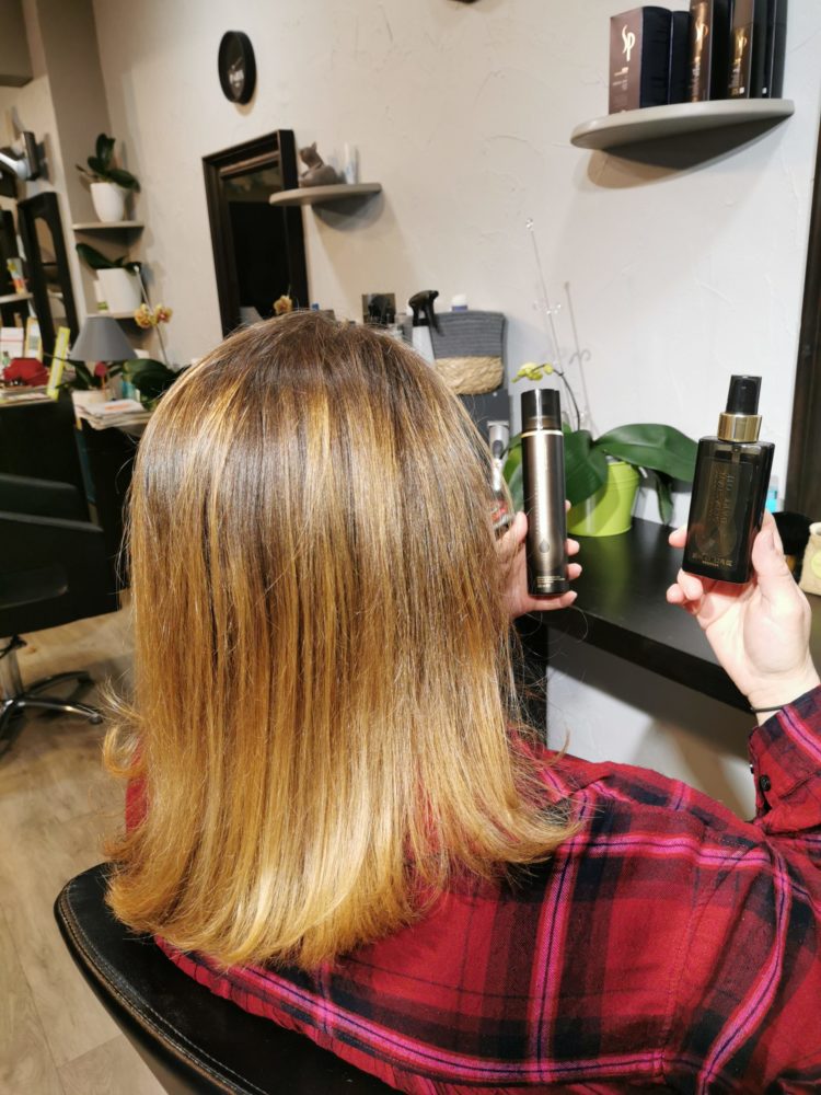 Coloration, Melle Jeanne, salon de coiffure à Questembert et Muzillac